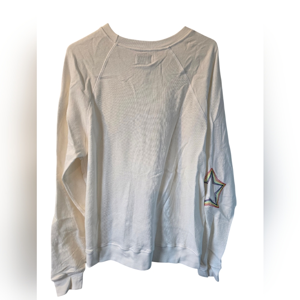 Lauren Moshi Embroidered Lip Anela sweatshirt - Picture 6 of 14